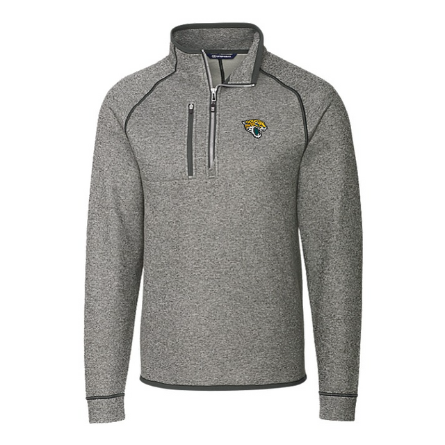 Jaguars Mainsail Sweater Knit Half Zip Jacket