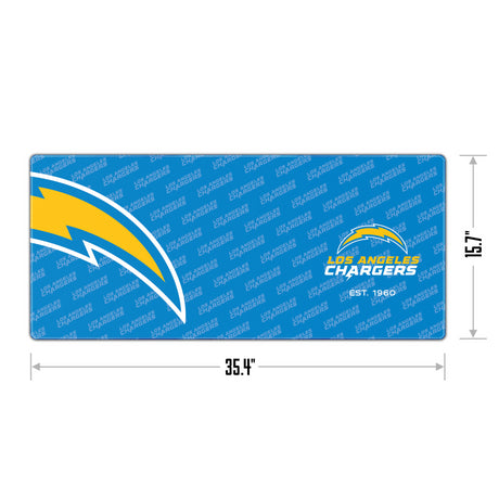 Chargers Logo Series Desk Pad
