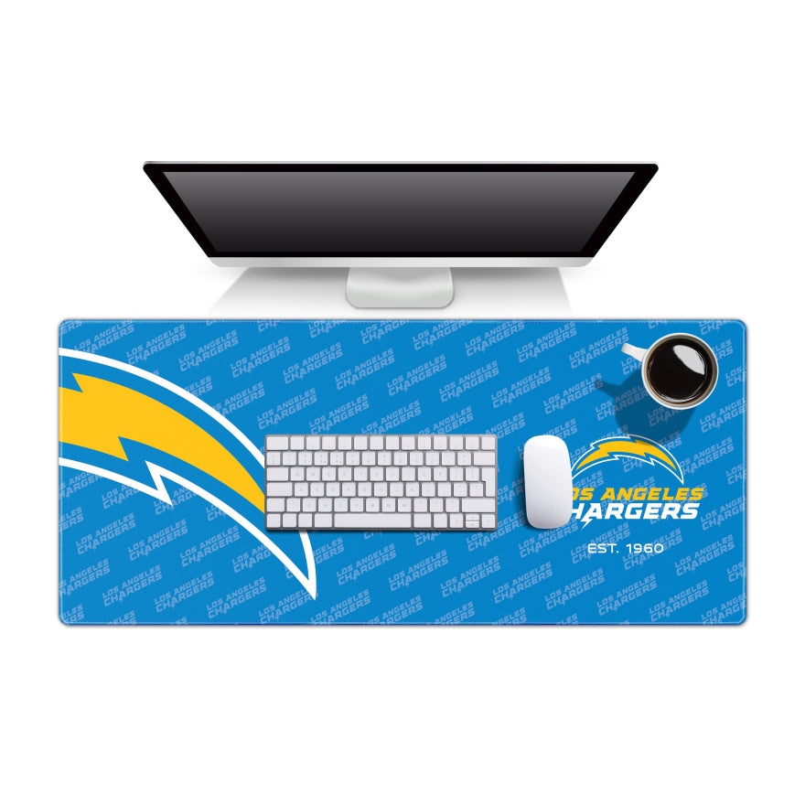 Chargers Logo Series Desk Pad