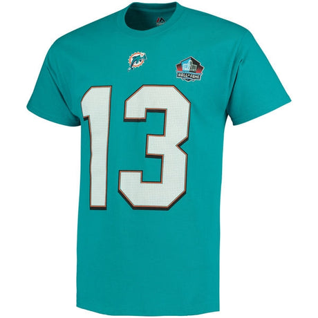 Dan Marino Miami Dolphins Hall of Fame Name and Number Tee