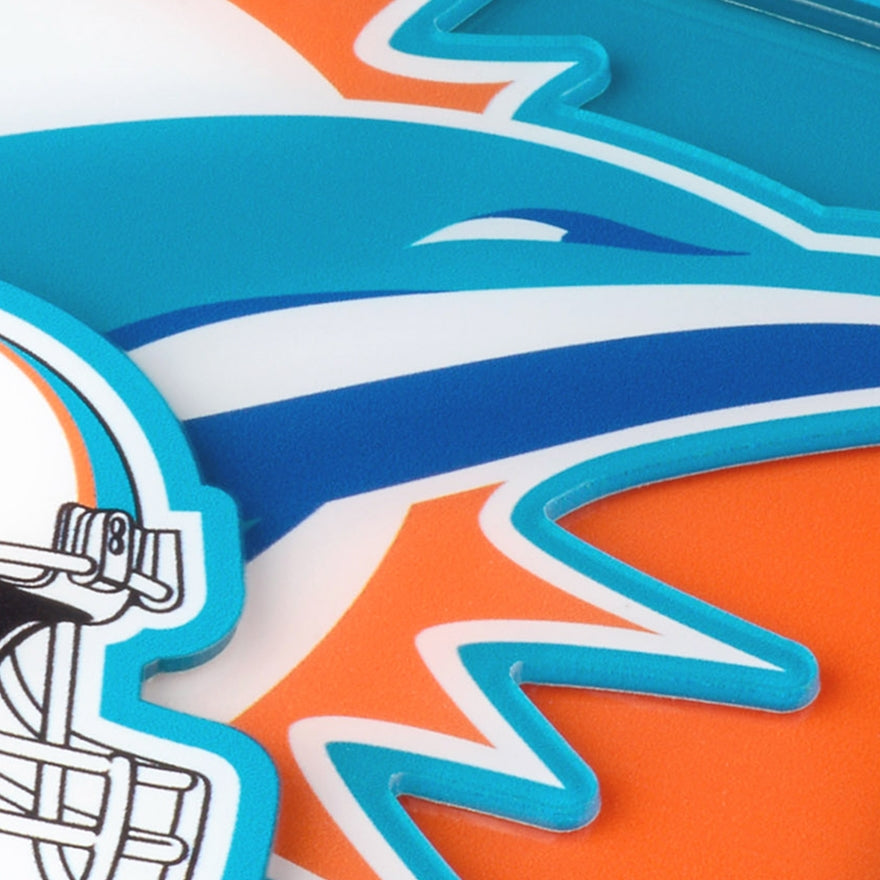 Dolphins 3D Logo Series Coaster