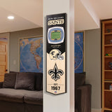 Saints 8" x 32" 3D Stadiumview Banner