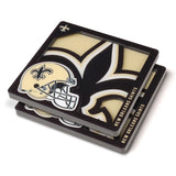 Saints 3D Logo Series Coaster