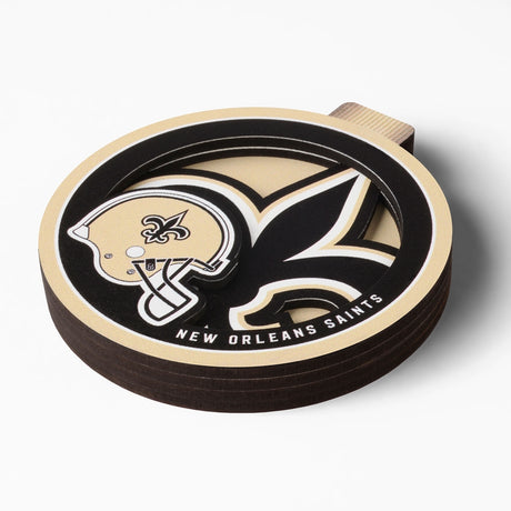 Saints 3-D Logo Ornament