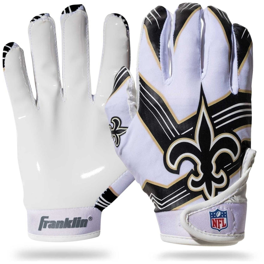 Saints football gloves youth on sale