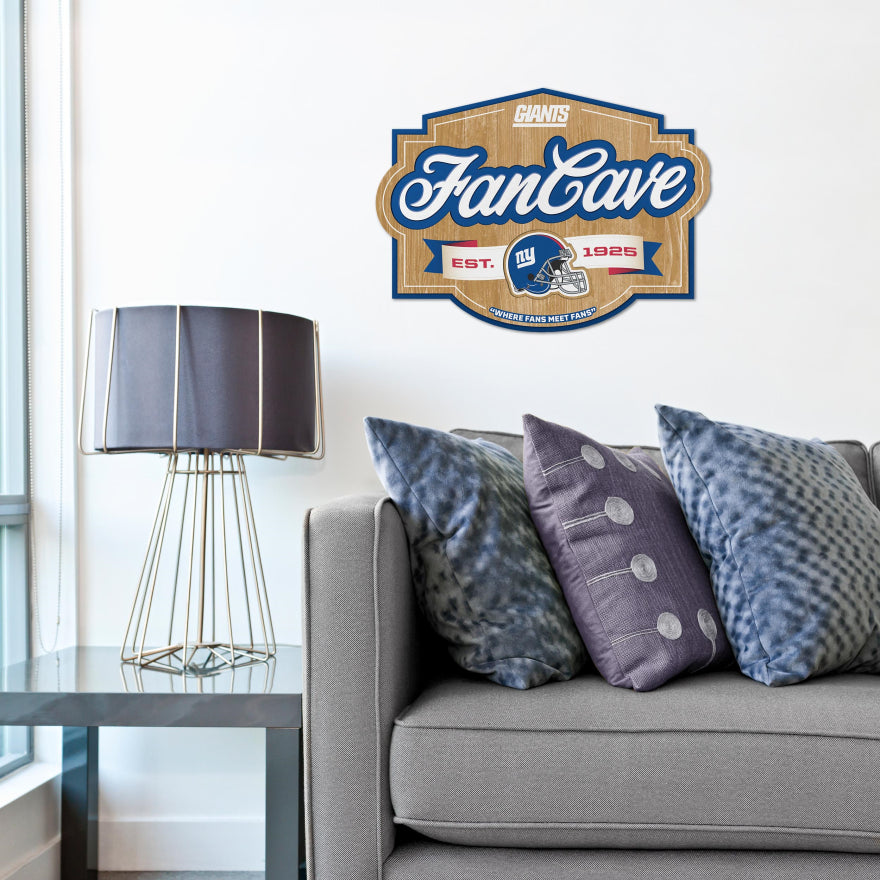 Giants 3D Fan Cave Sign