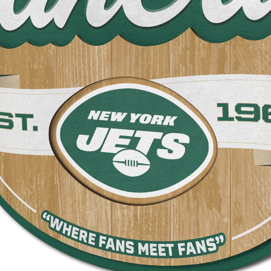 Jets 3D Fan Cave Sign