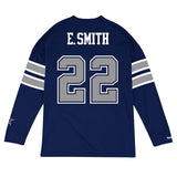 Dallas Cowboys Emmitt Smith Mitchell & Ness Name & Number Long Sleeve T-shirt