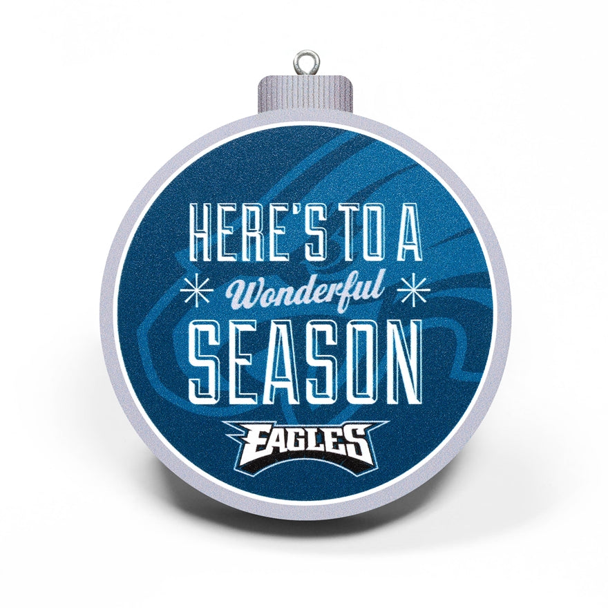 Eagles 3-D Logo Ornament