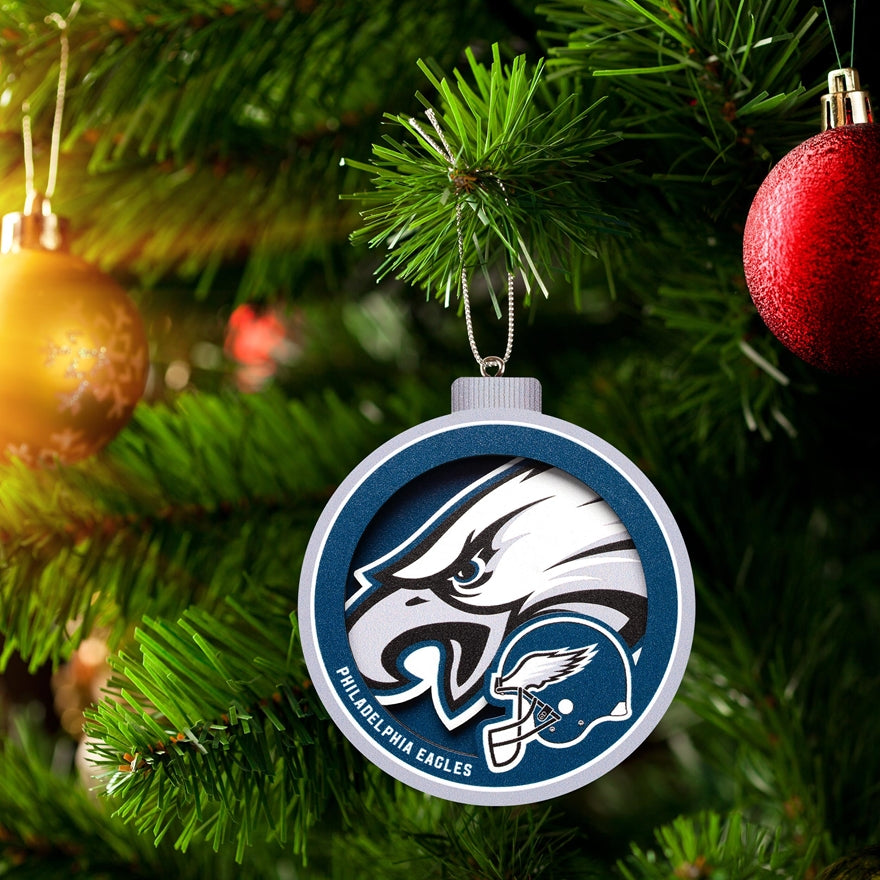 Eagles 3-D Logo Ornament