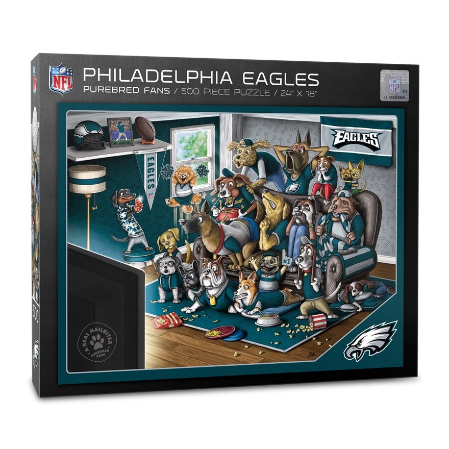 Eagles Purebred Fans Puzzle - A Real Nailbiter