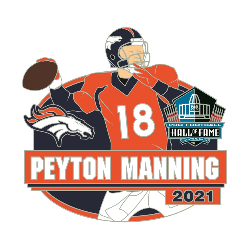 Peyton Manning Class Of 2021 Denver Broncos Action Player Pin Pro peyton-manning-class-of-2021-denver-broncos-action-player-pin-pro