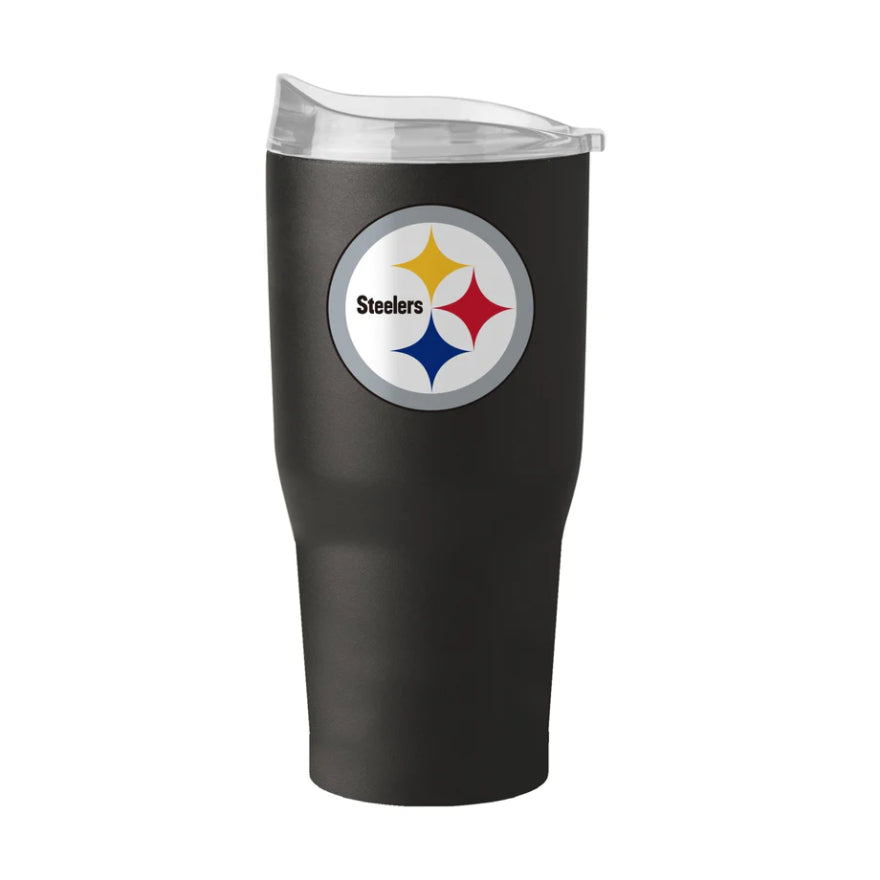 Steelers 30oz Flipside Powder Coat Tumbler