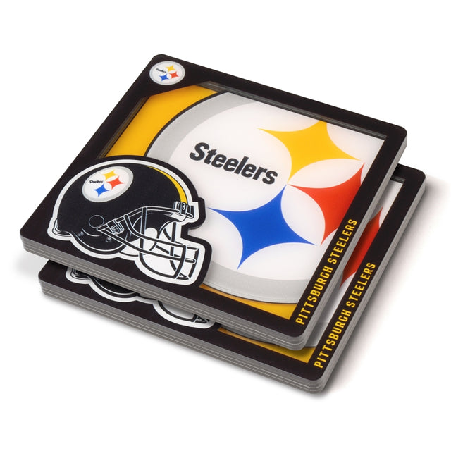 Steelers 3D Logo Series Coaster