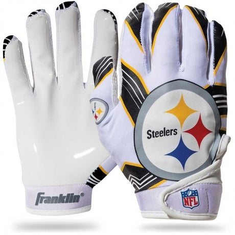Steelers Youth Receiver Gloves