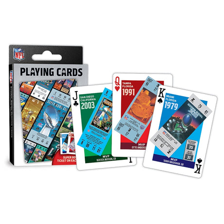 NFL Super Bowl Playing Cards