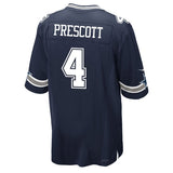 COWBOYS Dak Prescott YOUTH NFL NIKE GAME JERSEY