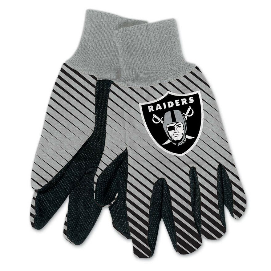 raiders handschuhe Las Vegas Raiders Adult Two Tone Gloves