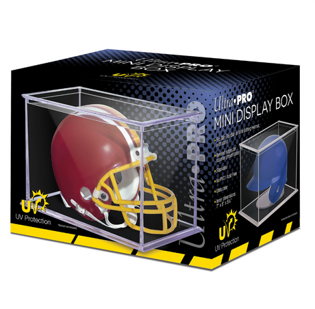 Mini Helmet UV Display Case