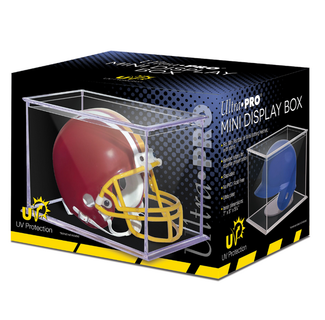 Mini Helmet UV Display Case