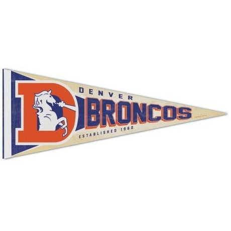 Broncos Classic Logo Pennant - Retro