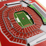 49ers 8" x 32" 3D Stadiumview Banner