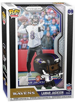 Ravens Lamar Jackson NFL Trading Card Funko Pop!