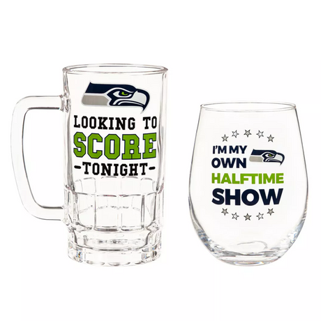 Seahawks Wine and Spirits Boxed Gift Set