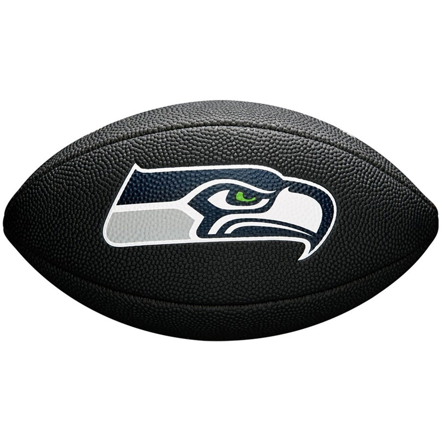 Seahawks Wilson® Mini Soft Touch Black Football