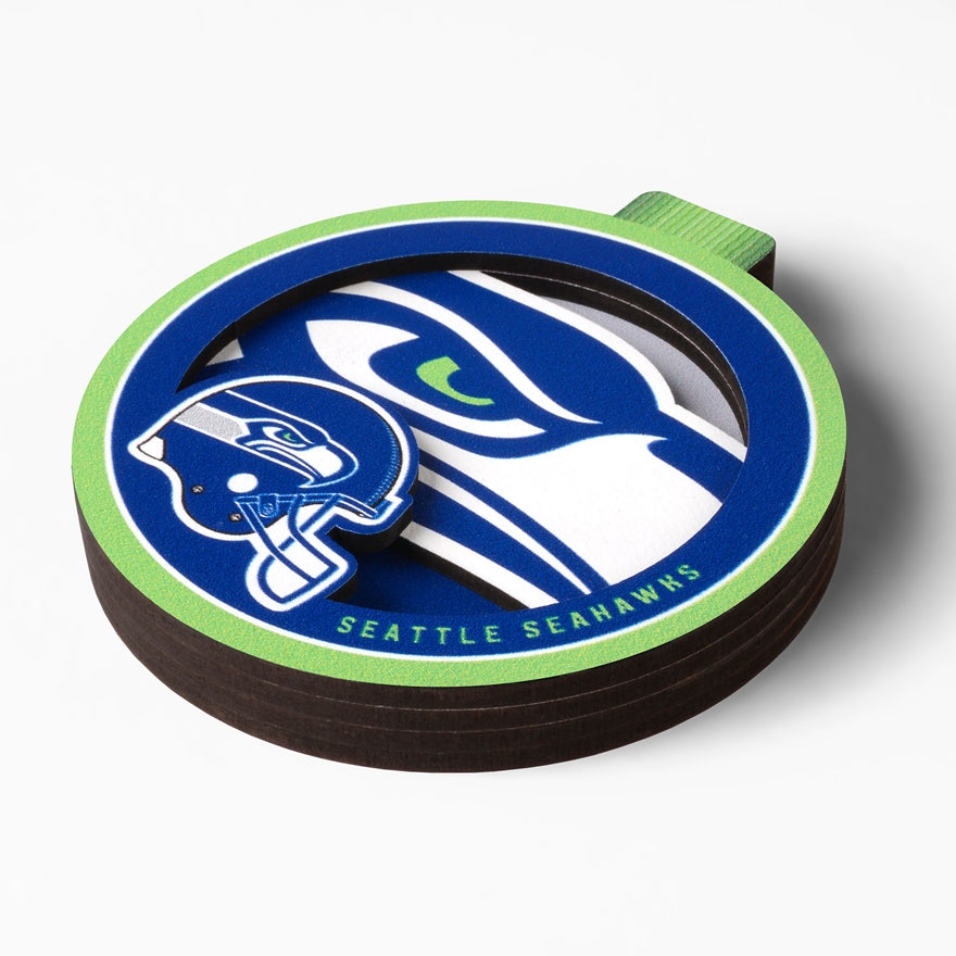 Seahawks 3-D Logo Ornament – Pro Football Hall of Fame