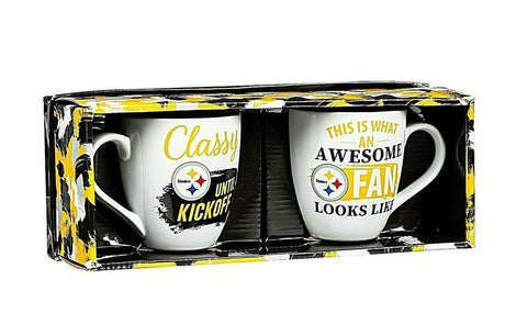 Steelers Cup O'Java Boxed Mug Set