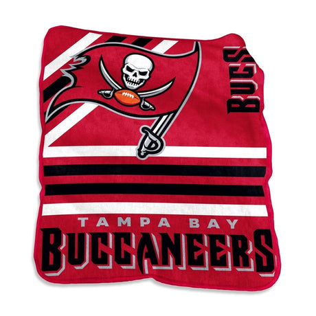 Buccaneers 46" x 60" 40-Yard Dash Micro Raschel Blanket