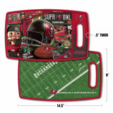 Buccaneers Retro Cutting Board