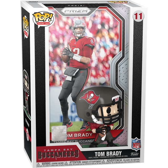 Buccaneers Tom Brady NFL Trading Card Funko Pop!