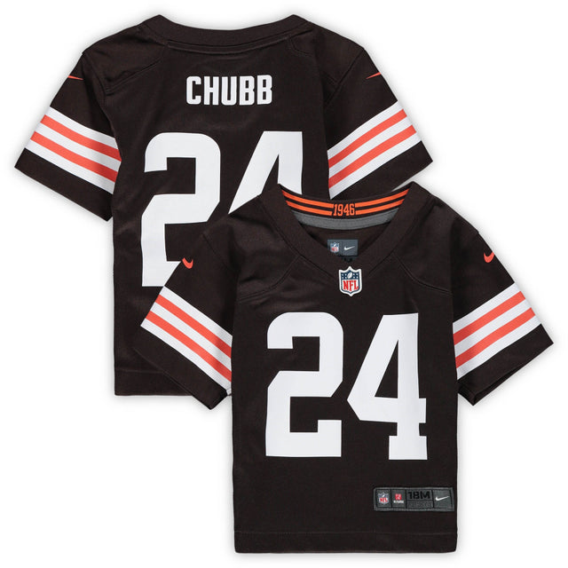 Browns Nick Chubb Infant Nike Game Jersey